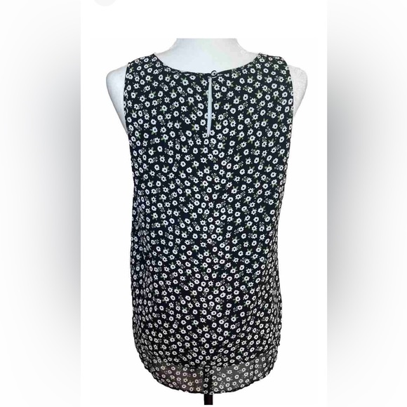 Reitmans Floral , Sleeveless Top / Blouse / Double Layers New Without Tag Size M - Picture 5 of 7